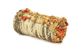 Šieno ritinėlis graužikams su daržovėmis Beeztees, 16 cm