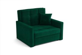 Sofa NORE Iva 1, tamsiai žalia