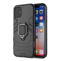 Dėklas telefonui Ring Armor skirtas Xiaomi Redmi 9C, juodas