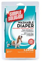 Plaunamos sauskelnės patelėms Simple Solution, L dydis