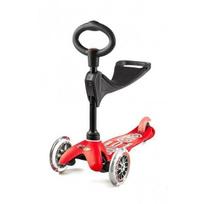 Vaikiškas paspirtukas Micro Mini Deluxe 3in1 - Red