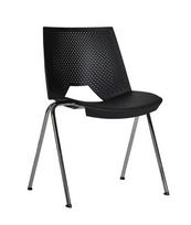 Biuro kėdė Wood Garden PC Strike be porankių, juoda