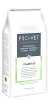 Intestinal 3kg - PRO-VET Katėms visavertis pašaras virškinimo ir žarnyno sutrikimams, plaukų kumulų formavimuisi mažinimui
