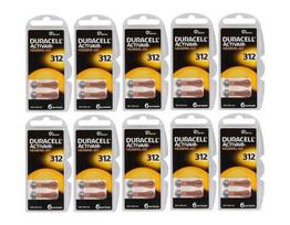 Elementai klausos aparatams Duracell ActivAir PR41 312, 60 vnt.