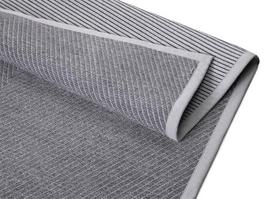 Narma dvipusis šenilinis kilimėlis Vivva, silver, 160 x 230 cm