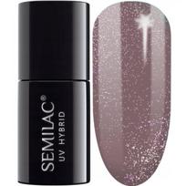 Ilgalaikis hibridinis nagų lakas Semilac, 322 Shimmer Dust Brown, 7 ml.