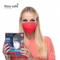 FFP2 respiratorius Good Mask GM2, raudonas, 10 vnt.