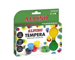 Guašas Alpino, 6 spalvos x 16ml