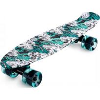 Riedlentė Movino Grafitti 56,5 cm, su šviečiančiais ratukais, Mint-Black