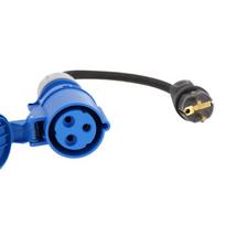 Adapteris 220V, 1F kištukas