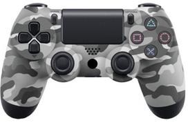 Games World PS4 Doubleshock 4 V2 bevielis žaidimų pultelis / valdiklis, kamufliažinis pilkas, skirtas PS4 / PS5 / Android / iOS