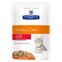 Hill's PRESCRIPTION DIET c/d Urinary Stress Feline su vištiena, 12 x 85 g