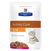 Hill's Prescription Diet k/d Feline su jautiena, 12 x 85 g