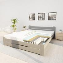 Lova su čiužiniu RAMYBĖ KS1 180x200 pilka