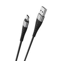 USB Kabelis Borofone 'BX32' juodas 'Type-C' 100cm (iki 5A)