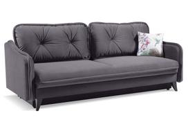 Trivietė sofa - lova Marta, pilka