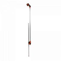 Sodo dušas Bradas BLACK LINE, 150-210 cm, įsmeigiamas