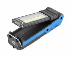 Darbo lempa žibintuvėlis COB-LED 5W įkraunama - HT1E407, Hogert
