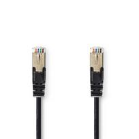 Kabelis UTP Cat5e RJ45-RJ45, juodas, 2m