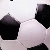Servetėlės ​​futbolui 33x33cm 16vnt / pak