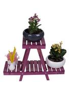 Medinis gėlių stovas Floriane Garden 212-Mo, violetinis