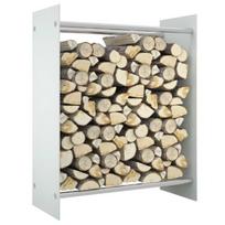 Stovas malkoms vidaXL, 80x35x100 cm, baltas