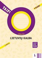 Lietuvių kalba. Užrašai 4 klasei, 1 dalis