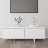 vidaXL Televizoriaus spintelė, baltos spalvos, 120x30x40,5 cm, MDP