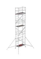 Aliuminio mobilus bokštelis ALTREX RS 34 serijos - 1+2+3+3 modulis (darbinis aukštis iki 7.80 m) EN1004