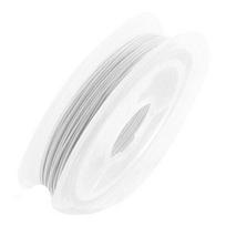 Vielutė rankdarbiams 0,3 mm, spalva balta, 10 m