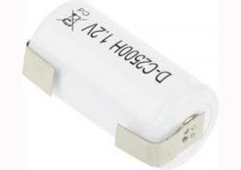 Akumuliatorius D-C2500H 2500mAh NiCd C 1.2V su kontaktais