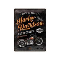 Metalinė plokštė 30x40 cm / Harley-Davidson - Timeless Tradition