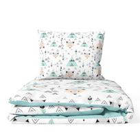 Patalynės užvalkalų komplektas kūdikiams 135x100 MyBaby, 2 dalių