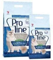 Bentonito kraikas katėms ProLine Natural, 5 l