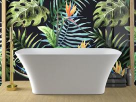 Vonia Besco Assos S-Line 160, su Klik-klak Chrome valomu iš viršaus