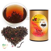 Išskirtinė Kinijos rožių juodoji arbata su pumpurėlių, Rose Black tea with tips, PT80 g