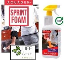Riebalų valiklis Aquagen Sprint Foam, 1 l