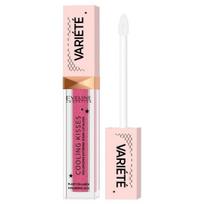 Vėsinantis ir putlinantis lūpų blizgis Eveline Variete Cooling Kisses 06 Amazing Kiss, 6,8ml
