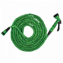 Išsitempianti sodo žarna su purkštuku Bradas Trick Hose 7m-22m, žalia