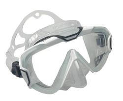 Nardymo Kaukė Mares Pure Wire Mask White Silicone-Grey
