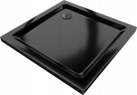 Kvadratinis dušo padėklas Mexen Flat Slim su sifonu, Black, 70x70,80x80,90x90,100x100 cm