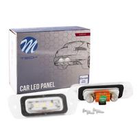 LED valstybinio numerio apšvietimo rinkinys Valstybinio numerio apšvietimo modulis. Automobilių modeliai: - Mercedes R-Class W251 2006-2011- Mercedes ML-Class W164 2005-2011 - Mercedes GL-Class X164 2007-2012 OEM: 2518200166 / A 251 820 01 66 / A251820016