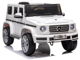 Elektromobilis vaikams Mercedes G500, baltas