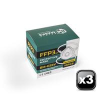 FFP3 respiratorius BM-033V (30vnt.)