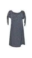 Suknelė moterims Kinga, juoda/balta, XXXL