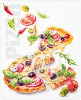 Siuvinėjimo rinkinys Magic Needle "PIZZA" 528-557
