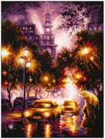 Siuvinėjimo rinkinys Magic Needle "Rainy Night" 550-762