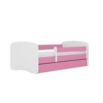 Vaikiška lova su stalčium be čiužinio Kocot Kids Babydreams, 70x140 cm, rožinė
