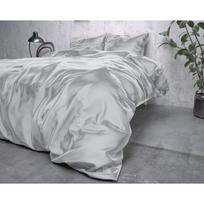 Sleeptime šilko patalynės komplektas, sidabras, šilko mikropluoštas, 140x220 cm