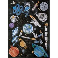 Dovanų popierius "Kosmosas", 50x70 cm